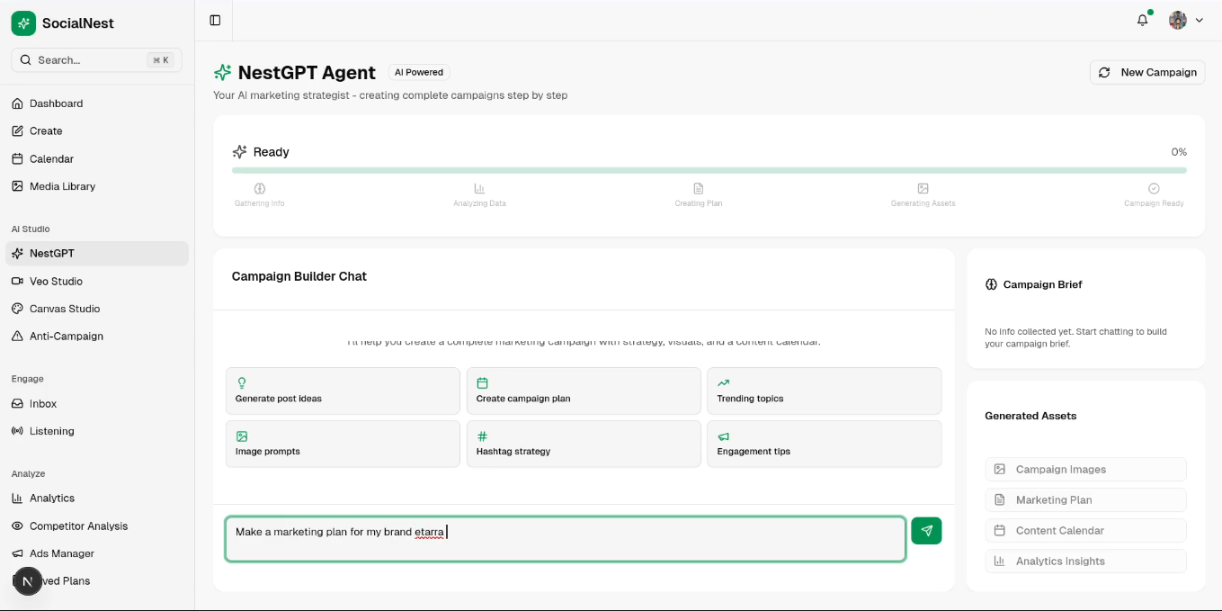 Autonomous Brand Campaign Strategist